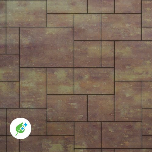 Тротуарная плитка Инсбрук Альпен, 60 мм, ColorMix Порто, гладкая, вид 2 в Москве