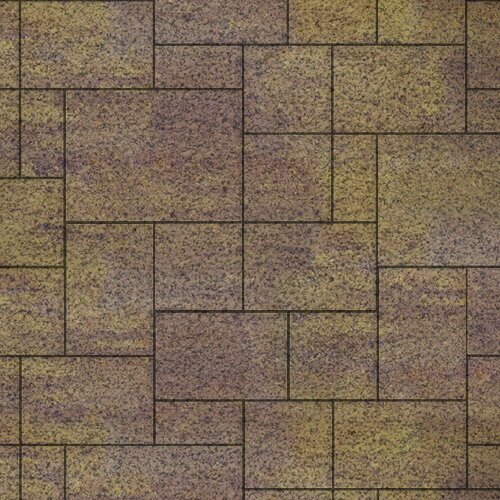 Тротуарная плитка Инсбрук Альпен, 60 мм, ColorMix Тахель, native, вид 2 в Москве