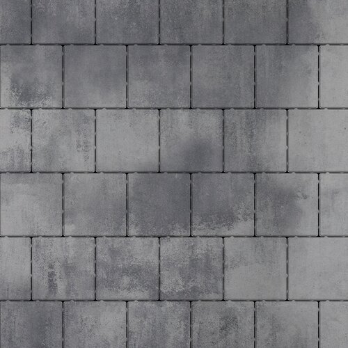 Тротуарная плитка Бельпассо Премио, 80 мм, ColorMix Монохром, гладкая, вид 2 в Москве