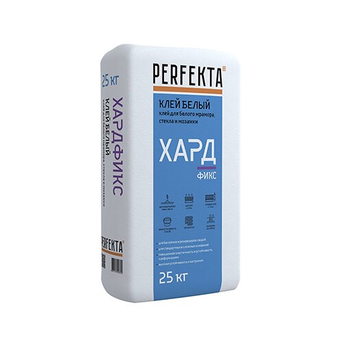 Клей плиточный PERFEKTA Хардфикс Белый 25кг в Москве