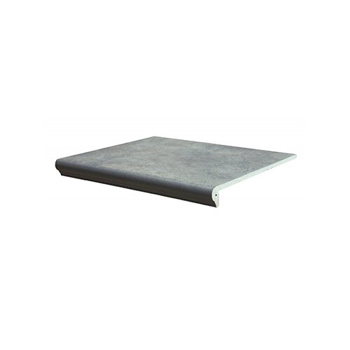 Ступень фронтальная Interbau Nature Art 119 Quarz Grau 360x320 мм R10 в Москве